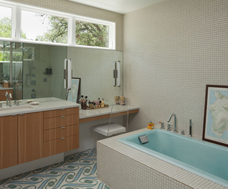 Mid Century Modern Bathroom Vanity