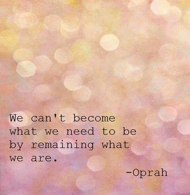oprah quote about change