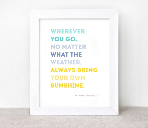 sunshine quote